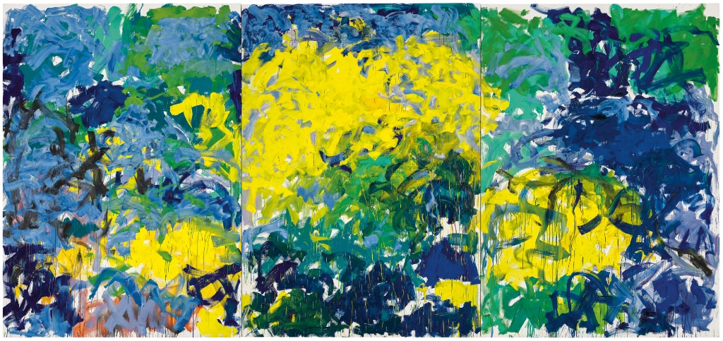 "La Grande Vallée XIV (For a Little While)" (1983), by Joan Mitchell. © The Estate of Joan Mitchell