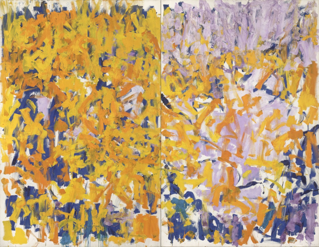 "Two Pianos" (1980), by Joan Mitchell. © The Estate of Joan Mitchell © Patrice Schmidt