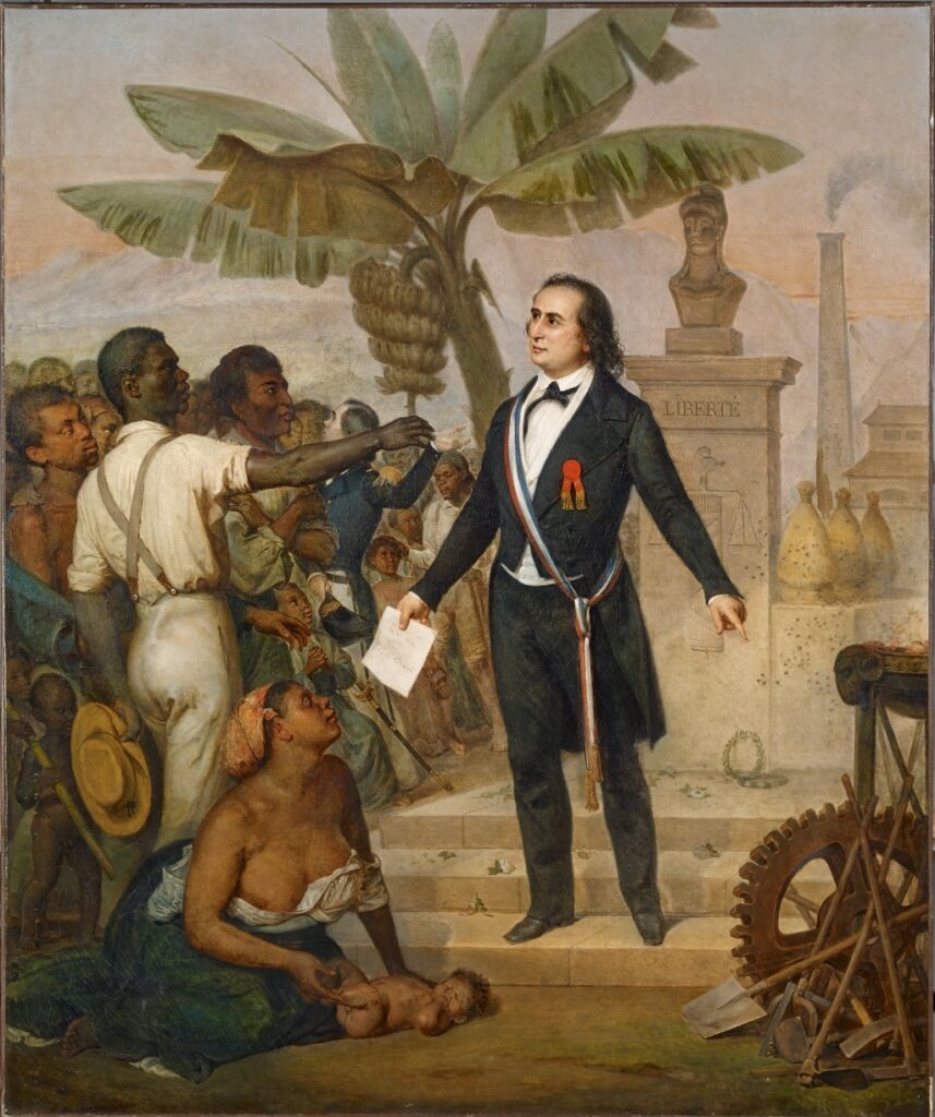 "Allegory of the Abolition of Slavery," by Alphonse Garreau.