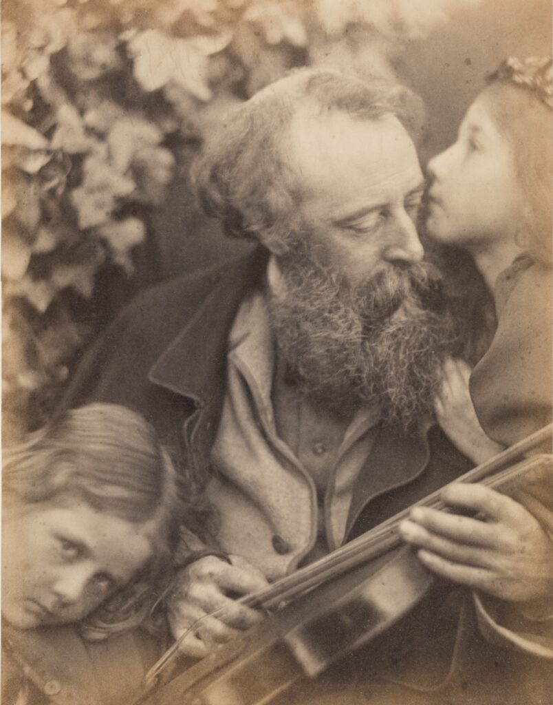"The Whisper of the Muse" (1865), by Julia Margaret Cameron. © The Royal Photographic Society Collection at the V&A, acquired with the generous assistance of the National Lottery Heritage Fund and Art Fund.