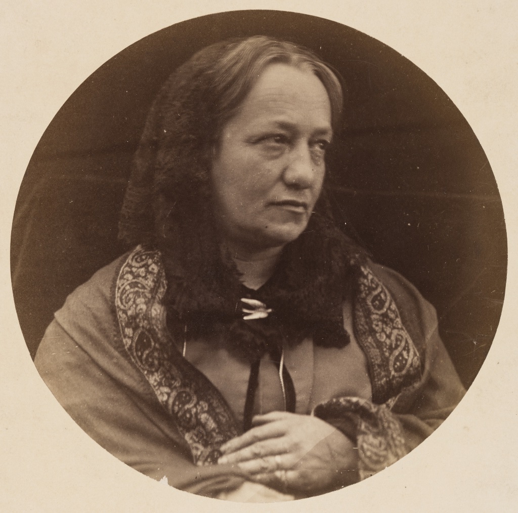 "Mrs Julia Margaret Cameron" (1867), by Henry Herschel Hay Cameron. © The Royal Photographic Society Collection at the V&A, acquired with the generous assistance of the National Lottery Heritage Fund and Art Fund.