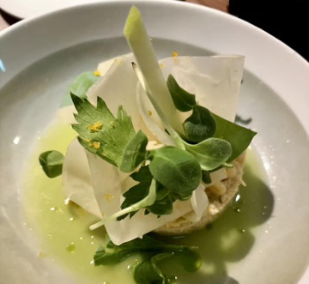 Crab salad.
